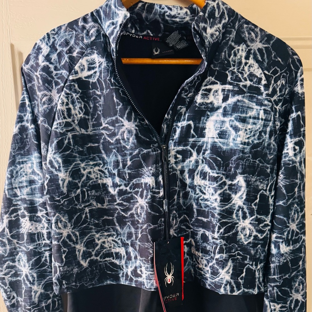 NWT Spyder Workout / Running Jacket - Super Cute